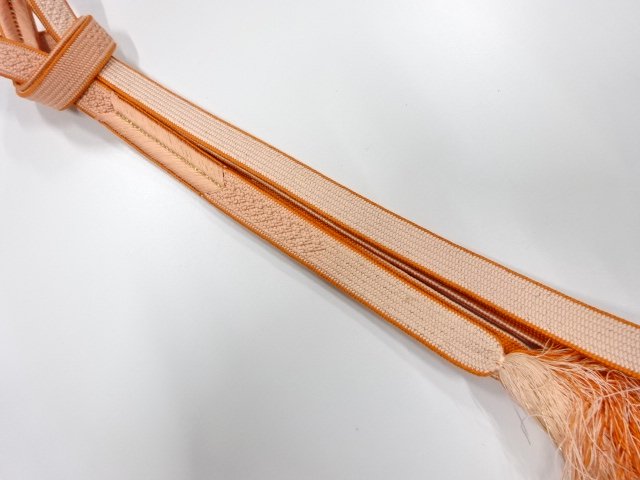 JAPANESE KIMONO / HAND-TIED OBIJIME